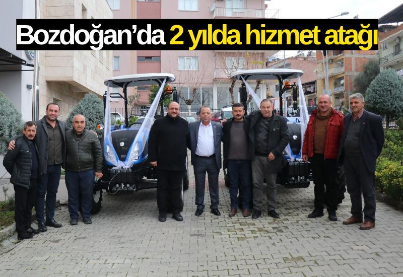 Bozdoğan’da 2 yılda hizmet atağı