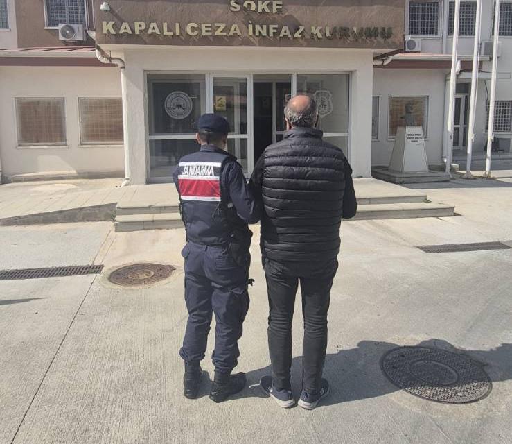 Söke’de 6 yıl 2 ay cezalı hükümlü yakalandı
