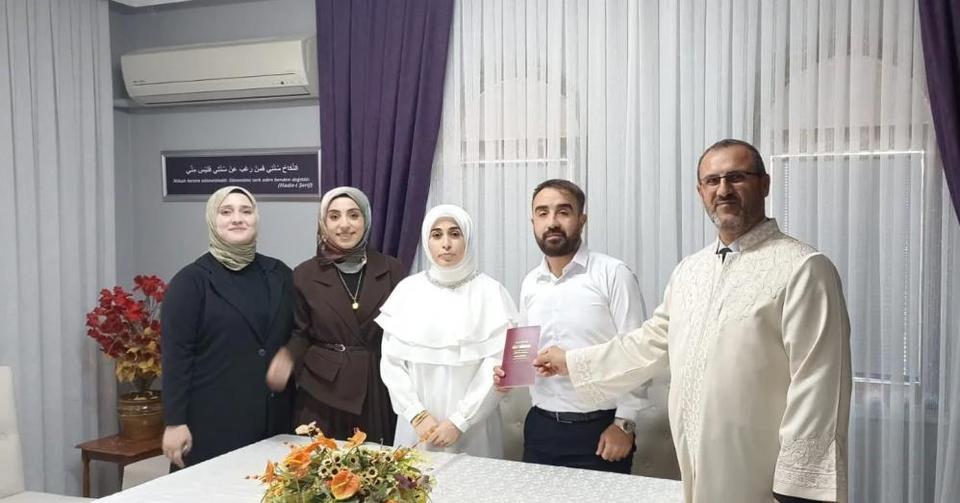 Söke Müftülüğü'nde 2025 yılında 100 çift 'evet' dedi