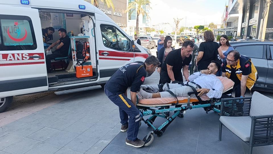 Aynı noktada 20 dakikada içinde 3 ayrı motosiklet kazası