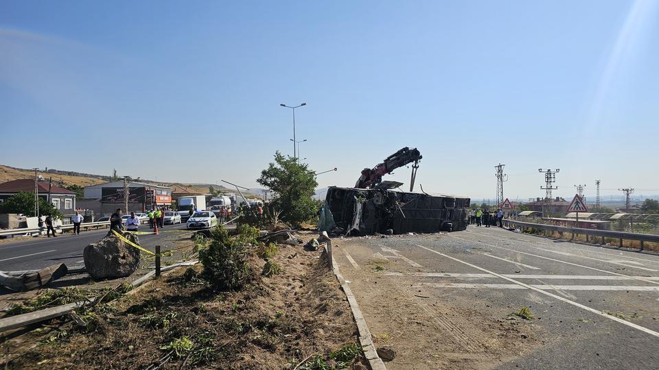 Otobüs kazasında 1 kişi hayatını kaybetti