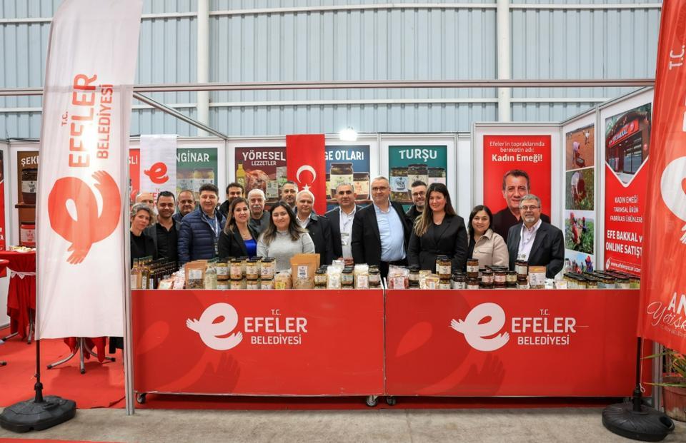 Efeer'in ürünleri Tarım Fuarı'nda yerini aldı