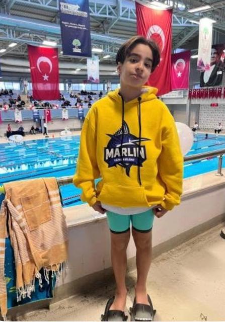 Söke’den yüzmede yeni bir yıldız doğuyor