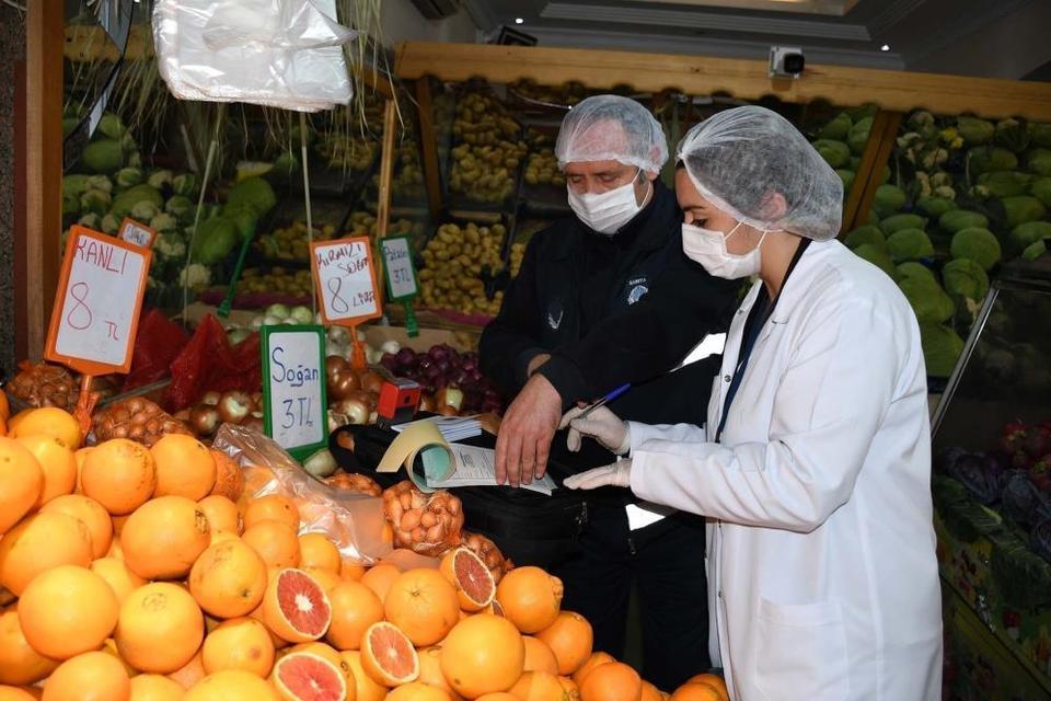 Aydın'da bir ayda 13 gıda işletmesinde ihlal tespit edildi