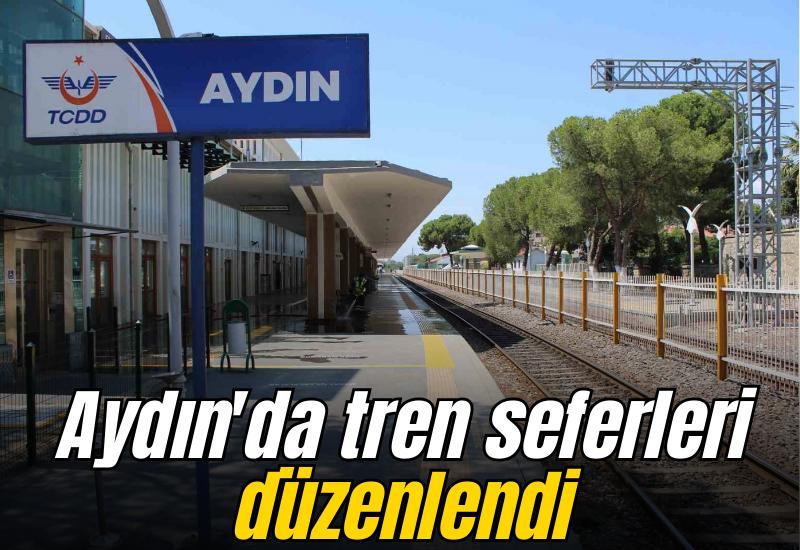 Aydın'da tren seferleri düzenlendi