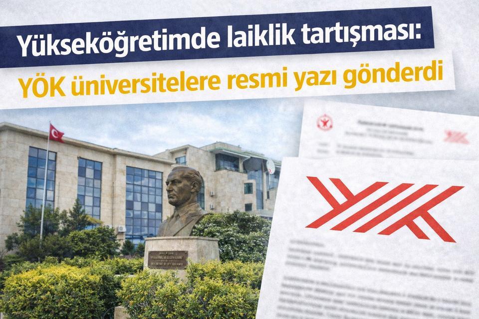 Yükseköğretimde laiklik tartışması: YÖK üniversitelere resmi yazı gönderdi