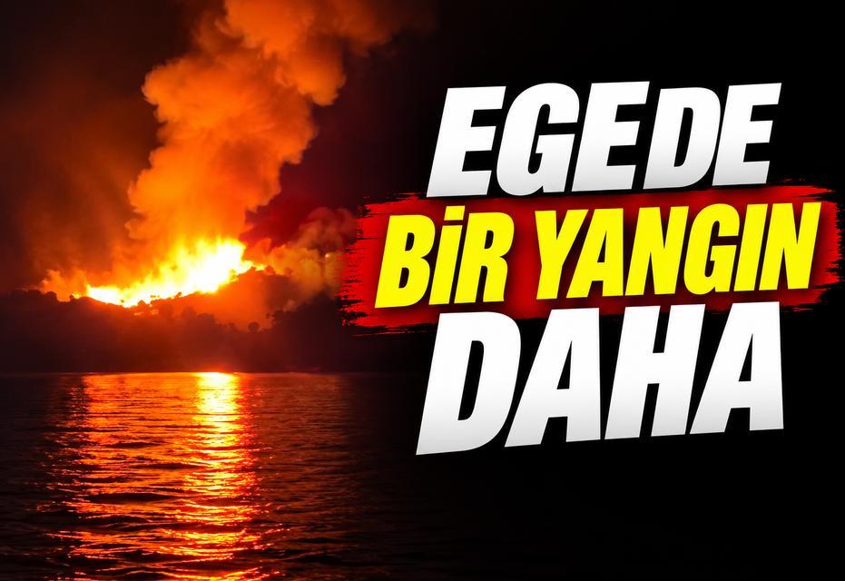 Egede bir yangın daha