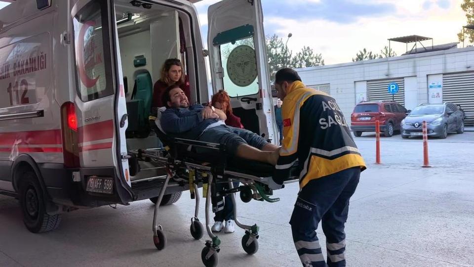 Makine mühendisi 600 kiloluk demir silindirin altında kaldı