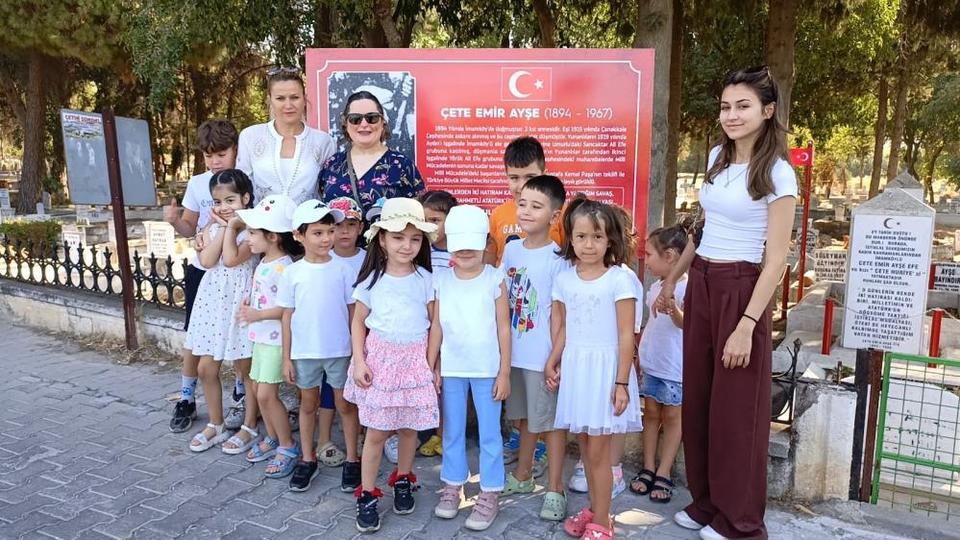 Aydınlı minikler Milli Mücadele kahramanlarını tanıdı
