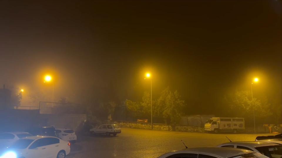 Bir ilde daha sağanak ve sis hayatı olumsuz etkiledi
