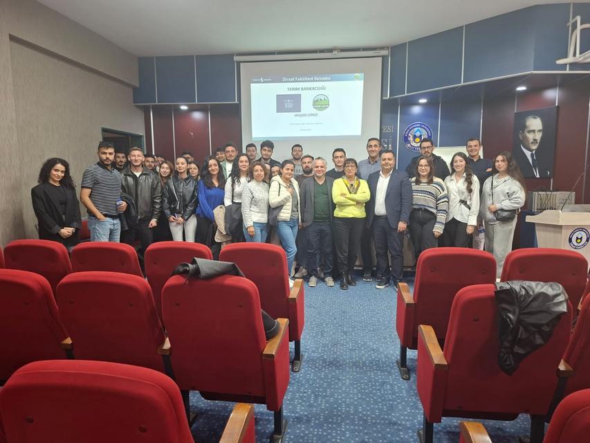 ADÜ'de tarım bankacılığına yönelik sektör–öğrenci buluşması gerçekleştirildi