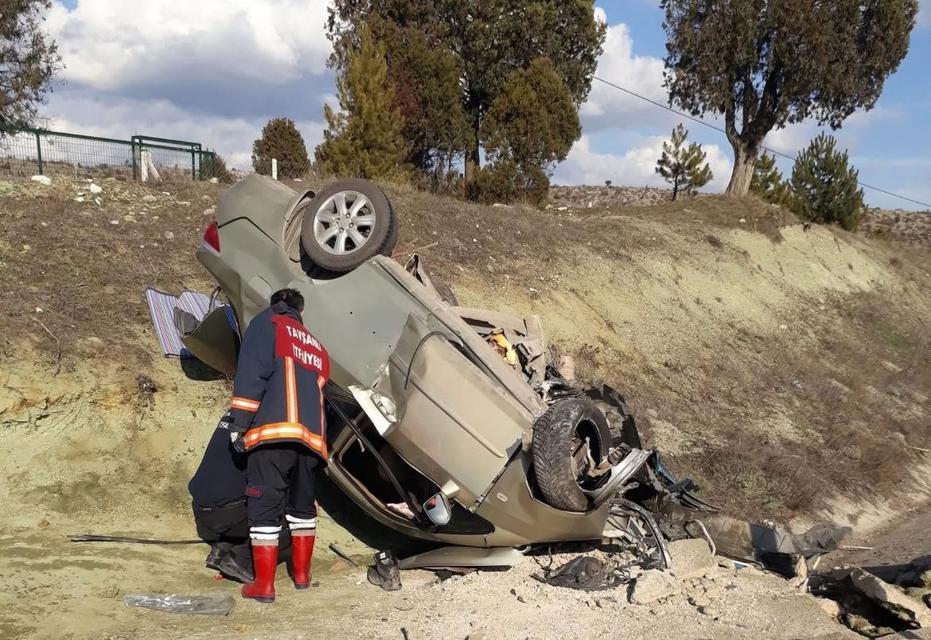 TAVŞANLI'DA TRAFİK KAZASI: 1 ÖLÜ