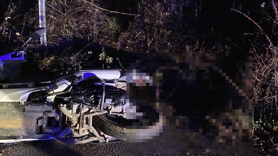 Motosiklet yine can aldı