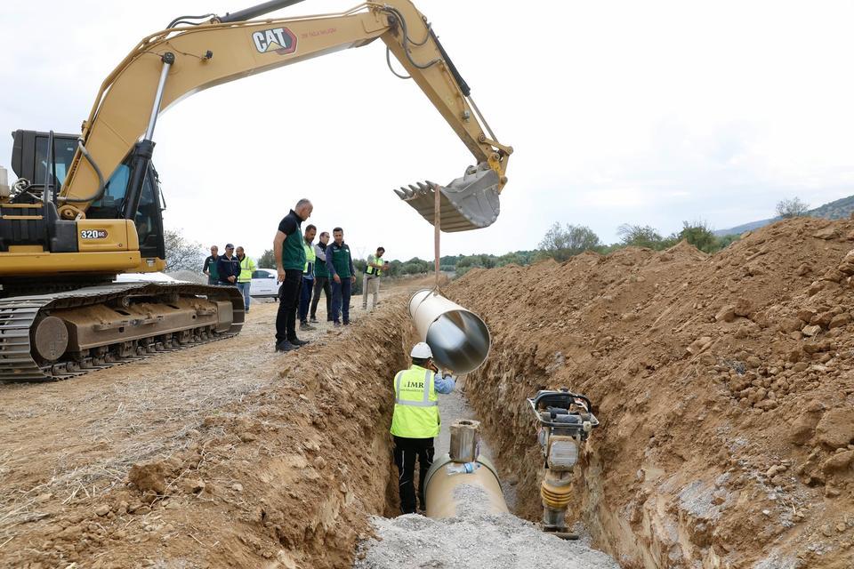 Bozdoğan'da 46 bin dekar arazi sulanacak
