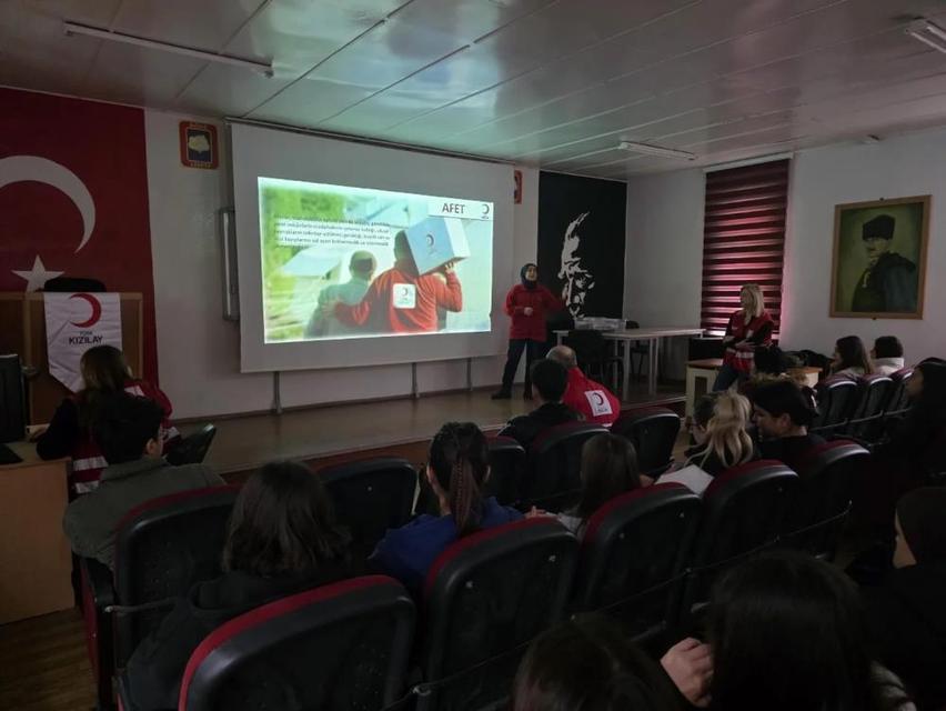 Söke'de öğrencilere afet ve iklim değişikliği farkındalığı