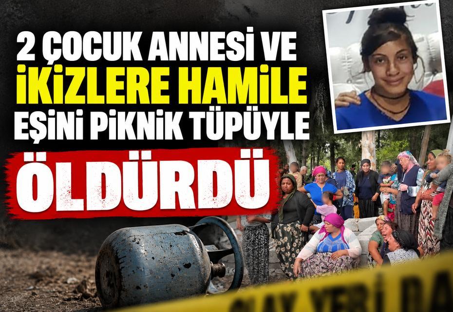 Hamile eşini piknik tüpüyle darbederek öldürmüş