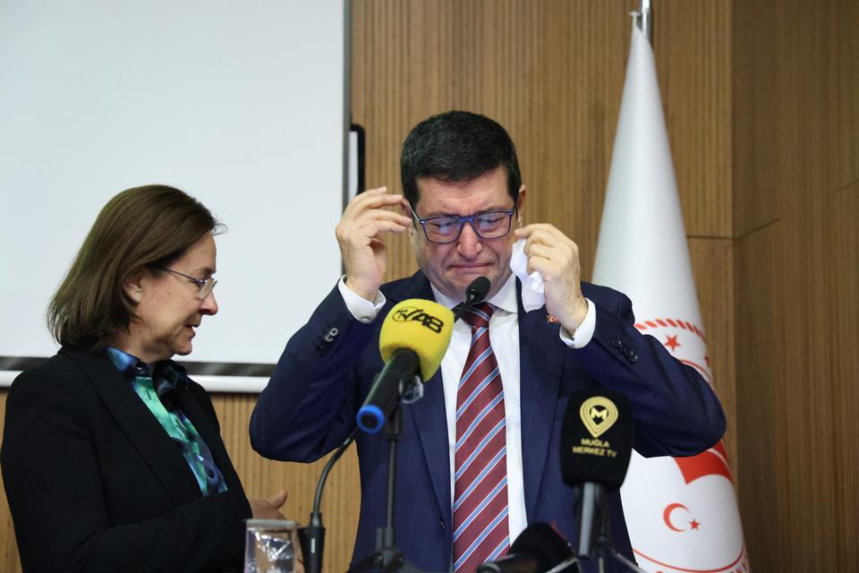 MUĞLA TARIM İL MÜDÜRÜ SAYLAK GÖZYAŞLARI İÇİNDE VEDA ETTİ