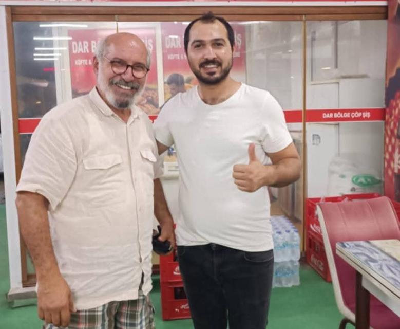Ünlü oyuncu Söke'de mola verdi