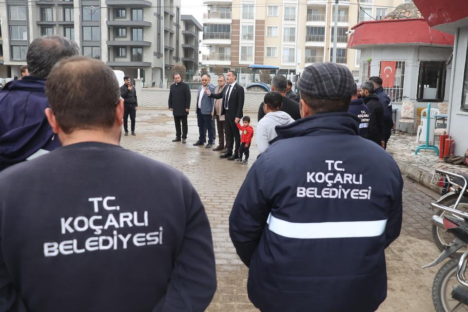 BAŞKAN ARICI: "BİZ BİR AİLEYİZ, HER ZORLUKTA BİRLİKTEYİZ"