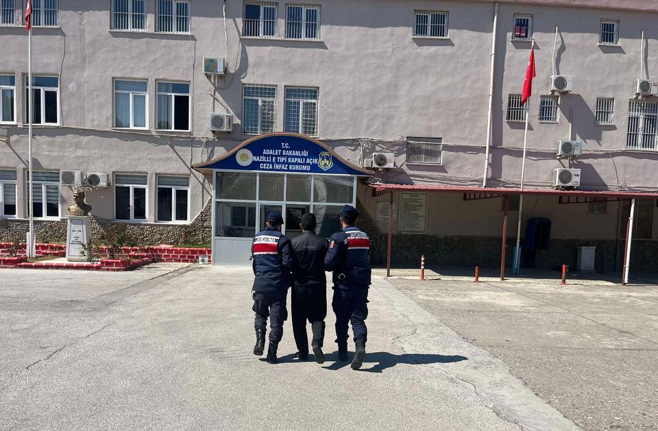 Aydın’da firari hükümlü jandarmanın takibiyle yakalandı