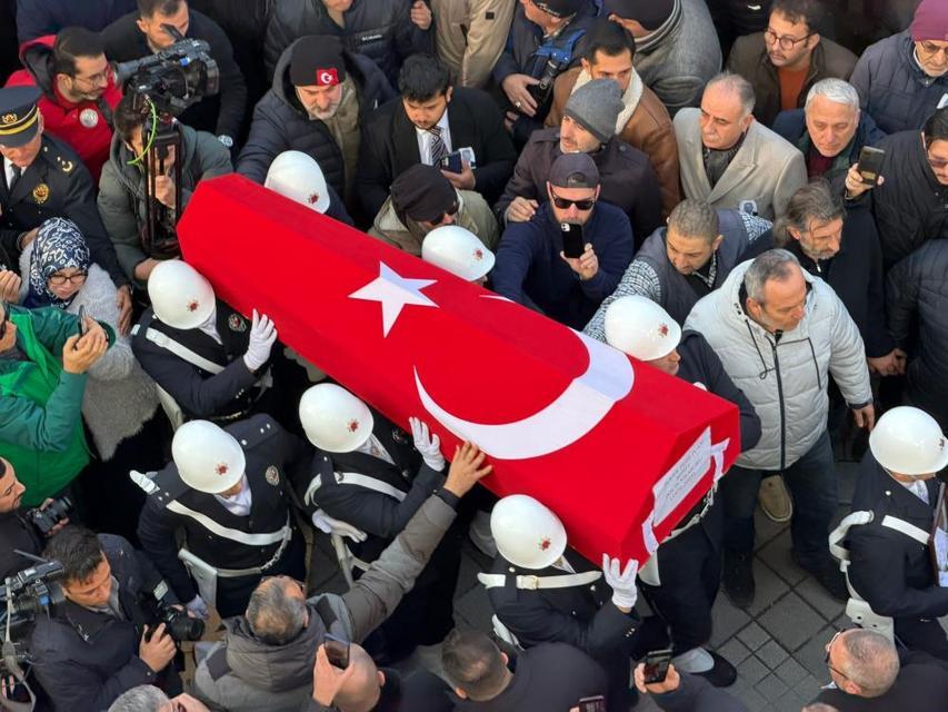 Şehit Polis İlker Pehlivan son yolculuğuna uğurlandı