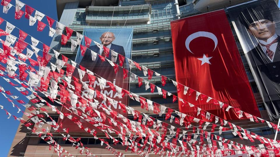 CHP Genel Merkezi'nde hazırlıklar tamamlandı