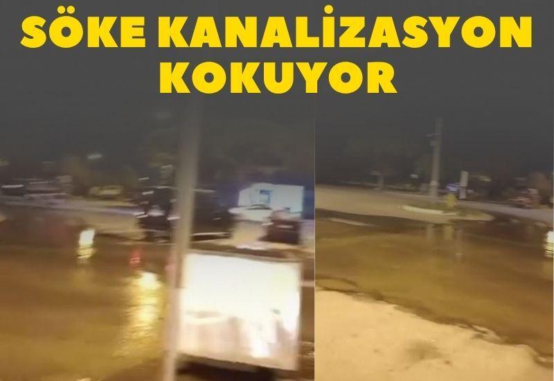 Söke kanalizasyon kokuyor