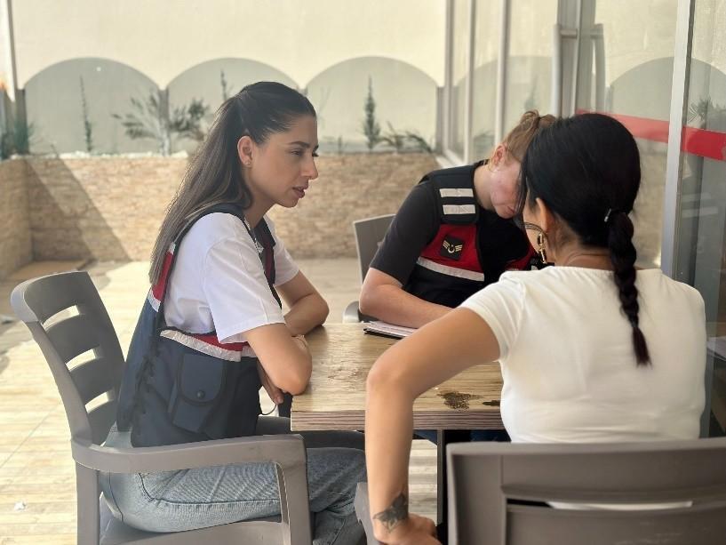 Aydın'da jandarma, KADES uygulamasını tanıttı