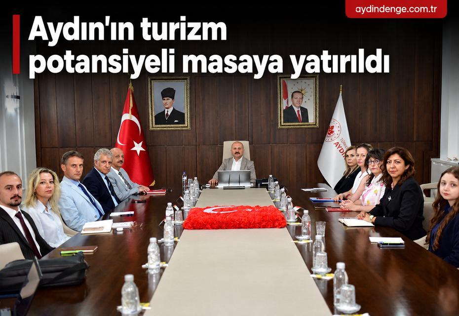 Aydın’ın turizm potansiyeli masaya yatırıldı