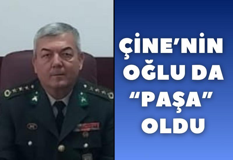 Çine’nin oğlu da “Paşa” oldu