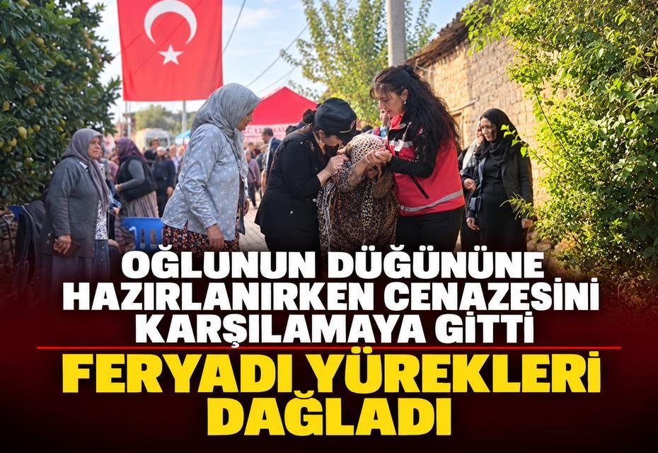 Şehit annesinin “Kuzum” feryadı yürekleri dağladı