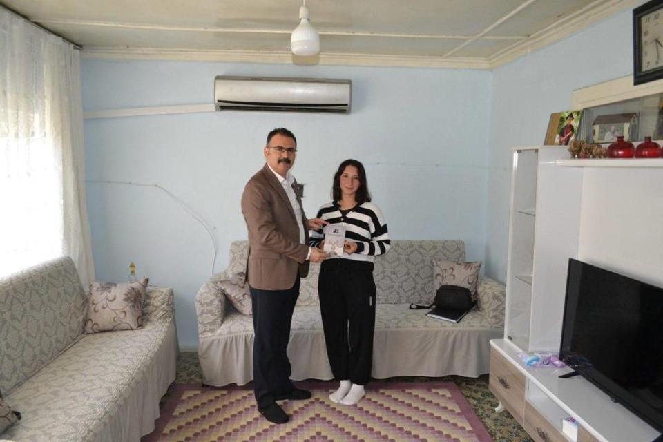 Kaymakam Ateş, öğrencilerin misafiri oldu