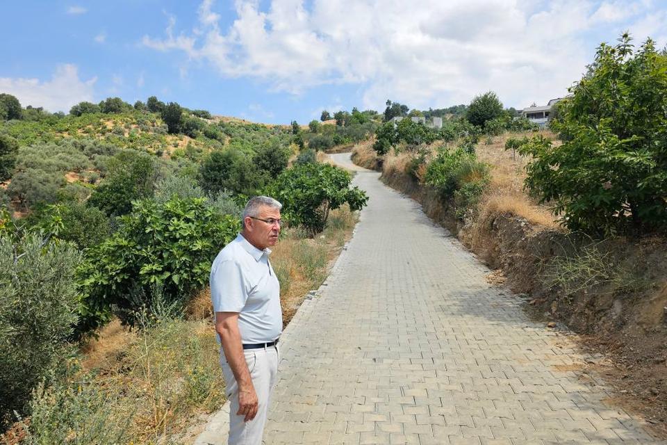 Başkan Güler, tamamlanan yolları inceledi