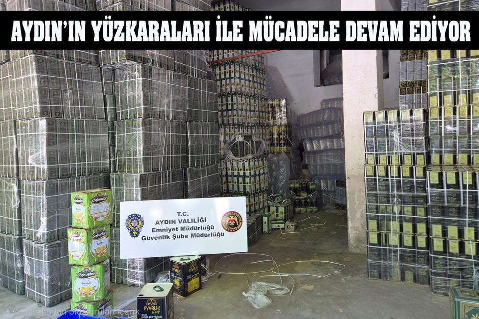 Aydın’ın yüzkaraları ile mücadele devam ediyor