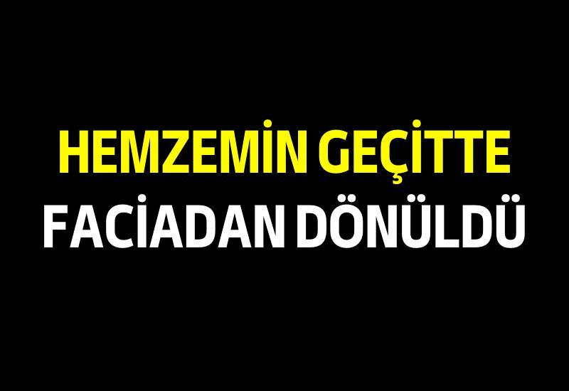 Afyonkarahisar'ın İhsaniye ilçesinde hemzemin geçitte yolcu treni tıra çarptı, sürücü şans eseri kazayı hafif yaralı atlattı.