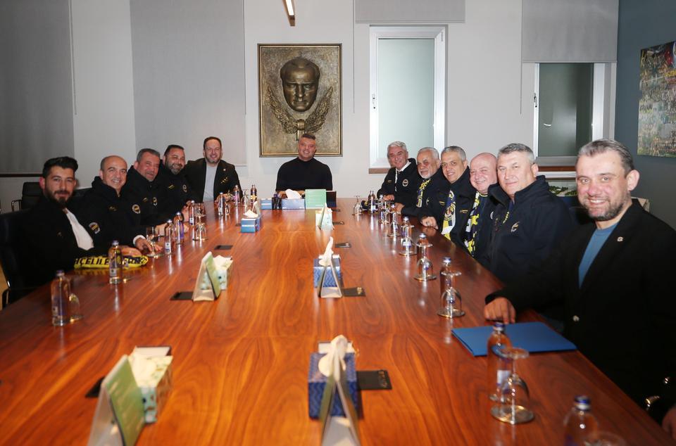 Kuşadası Fenerbahçeliler Derneği'nden Saran'a ziyaret