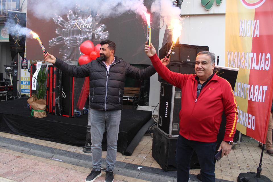 GALATASARAYLILAR, AYDIN'DA DERNEK BİNASINA KAVUŞTU