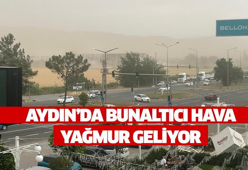 Aydın'a yağmur geliyor