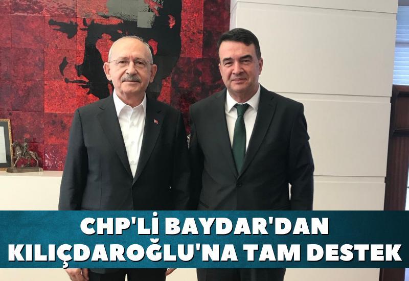 CHP'li Baydar'dan Kılıçdaroğlu'na tam destek