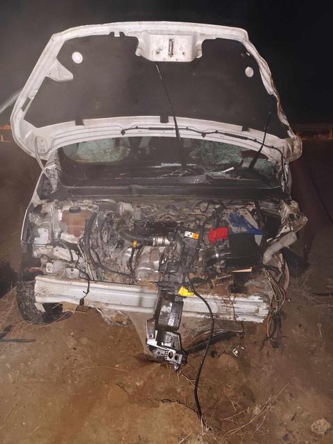 KONTROLDEN ÇIKAN OTOMOBİL TAKLA ATTI: 1 YARALI