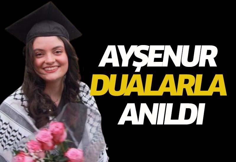 Filistin şehidi Ayşenur mezarı başında anıldı