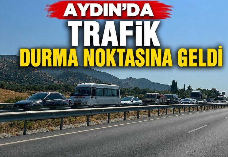 Aydın’da trafik durma noktasına geldi