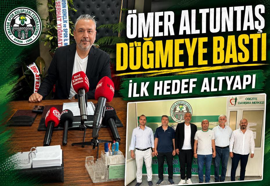 Ömer Altuntaş düğmeye bastı: İlk hedef altyapı