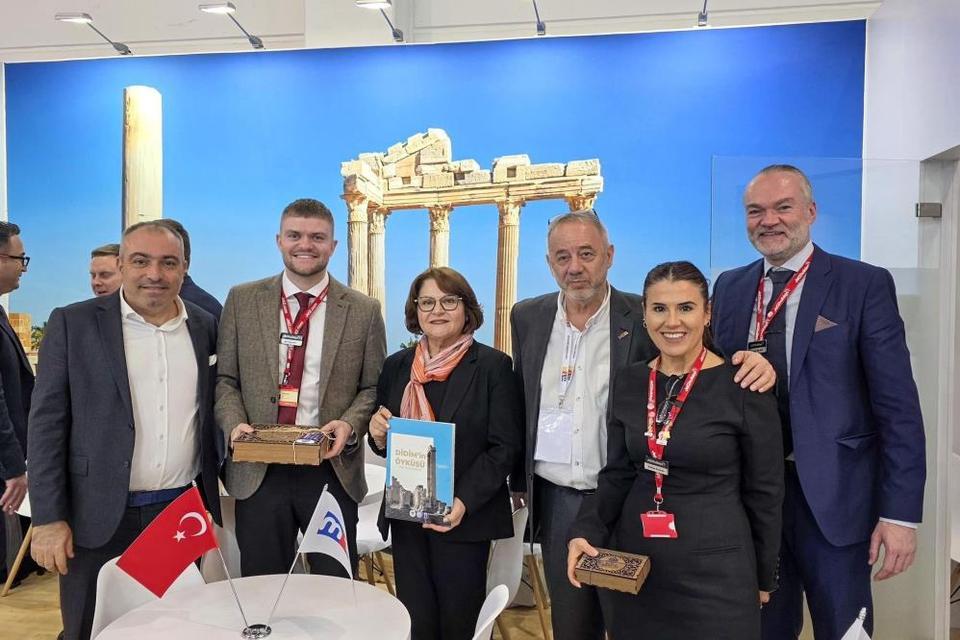 Almanya’daki fuarda Didim Belediyesi standına yoğun ilgi