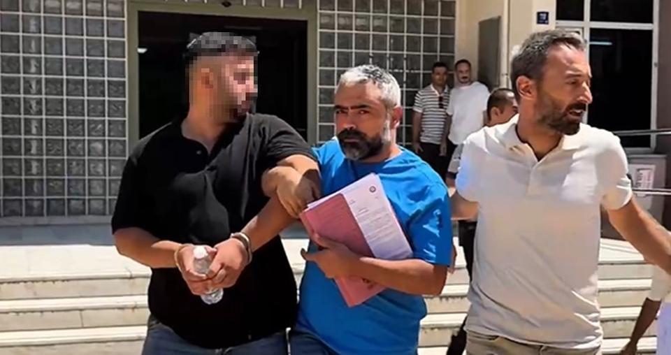 UYUŞTURUCUDAN TUTUKLANAN ŞAHSIN ABİSİ ATEŞ PÜSKÜRDÜ "GİT YAT CEZAEVİNDE AKLIN BAŞINA GELSİN"