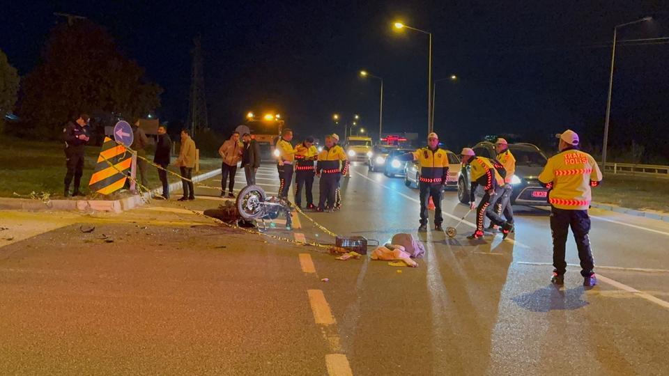 Motosiklet bir can daha aldı