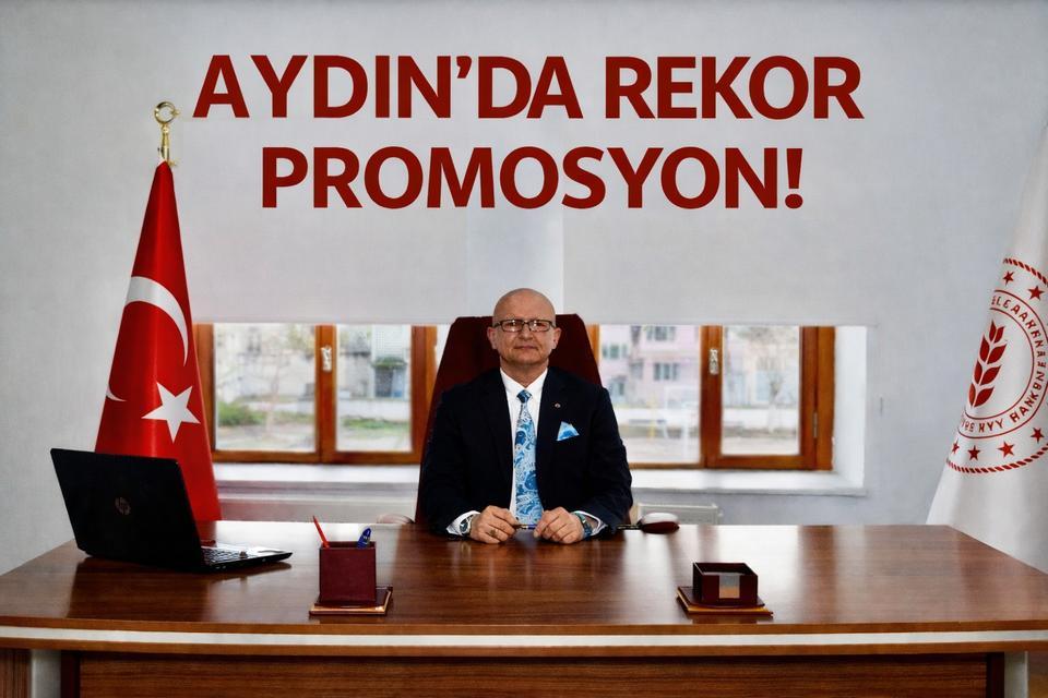 Aydın'da rekor promosyon