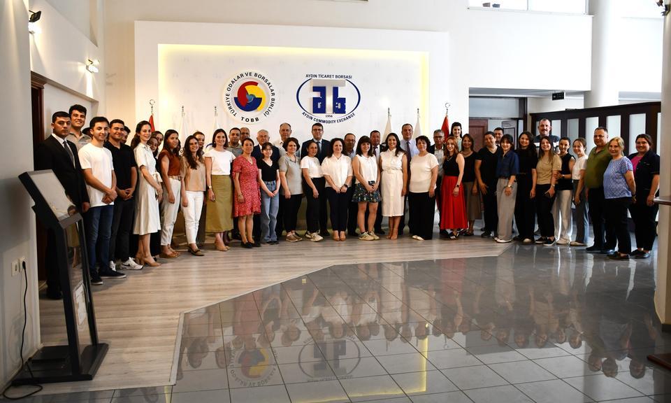 Aydın Ticaret Borsası’nda bayramı coşkusu birlikte yaşandı