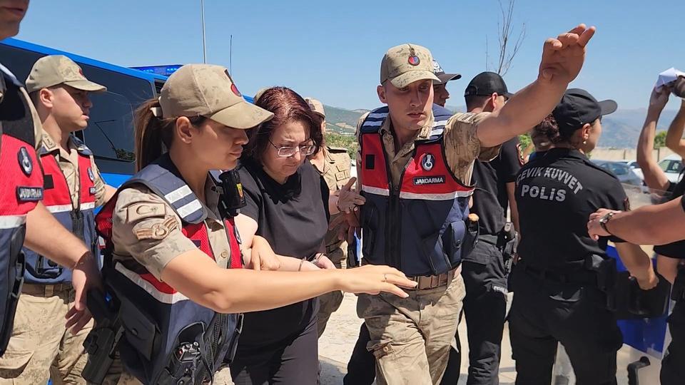 Vali'nin eşi adliyeye sevk edildi