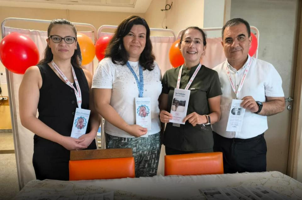 Nazilli Devlet Hastanesi’nden sıcaklara hava ile mücadele